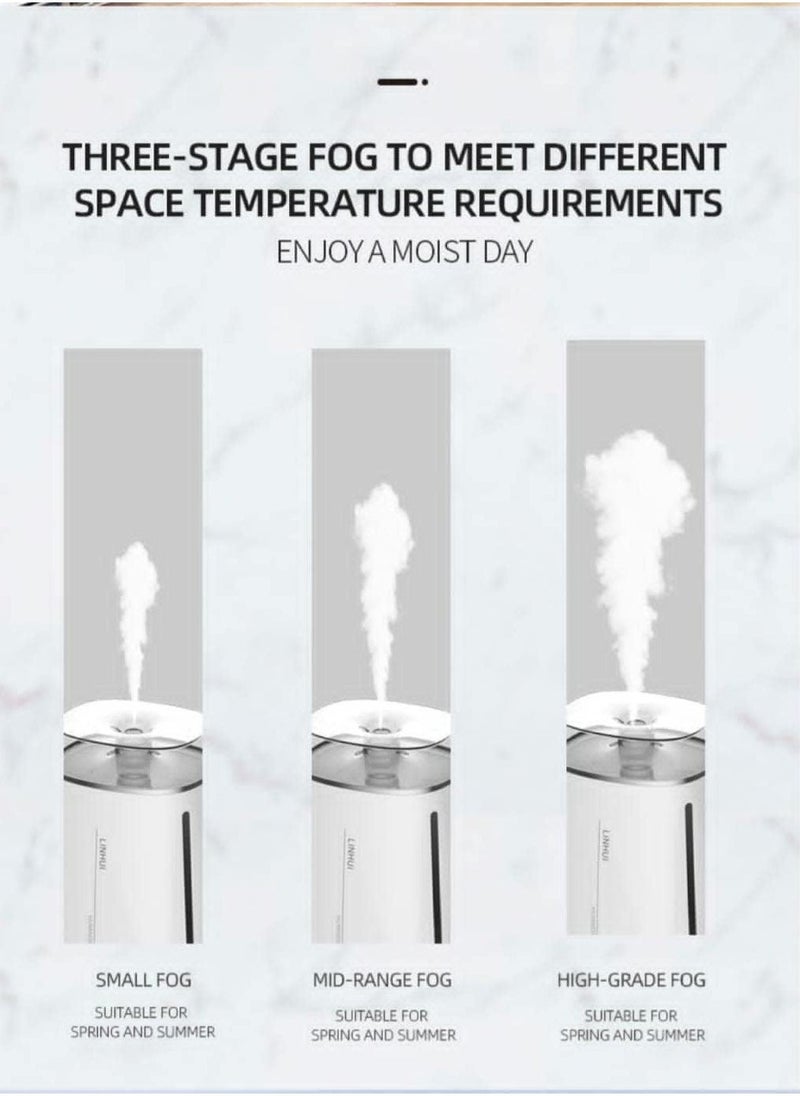 Denx Cool Mist Humidifier With Essential Oils To Soothe The Atmosphere With Soothing Ultrasonic Waves - Image 4