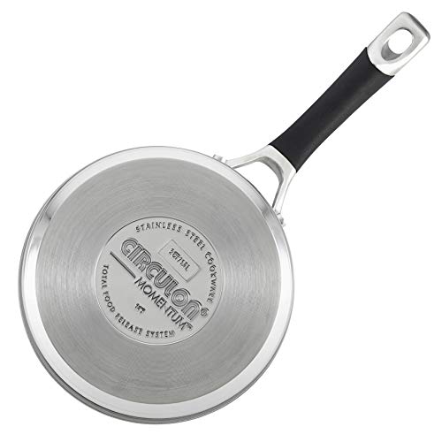 Circulon Momentum Stainless Steel Nonstick 2-Quart Covered Saucepan - Image 5
