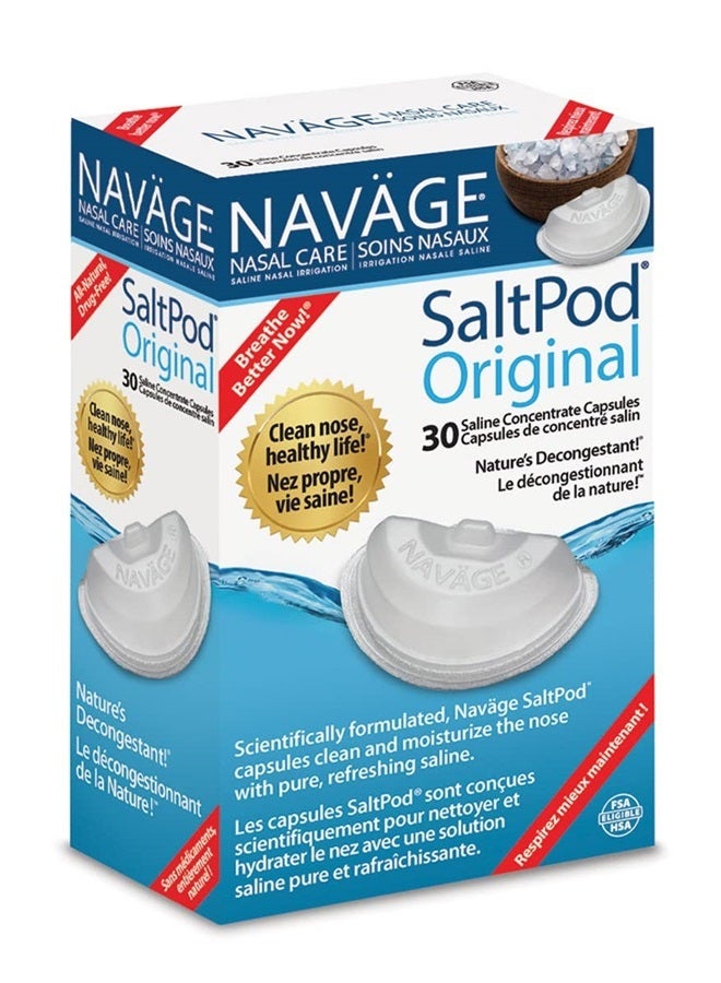 Navage SaltPod Bundle Navage Salt Pod Refills Only, Exclusively Designed, 3 30-Packs, 90 SaltPods  - Image 2