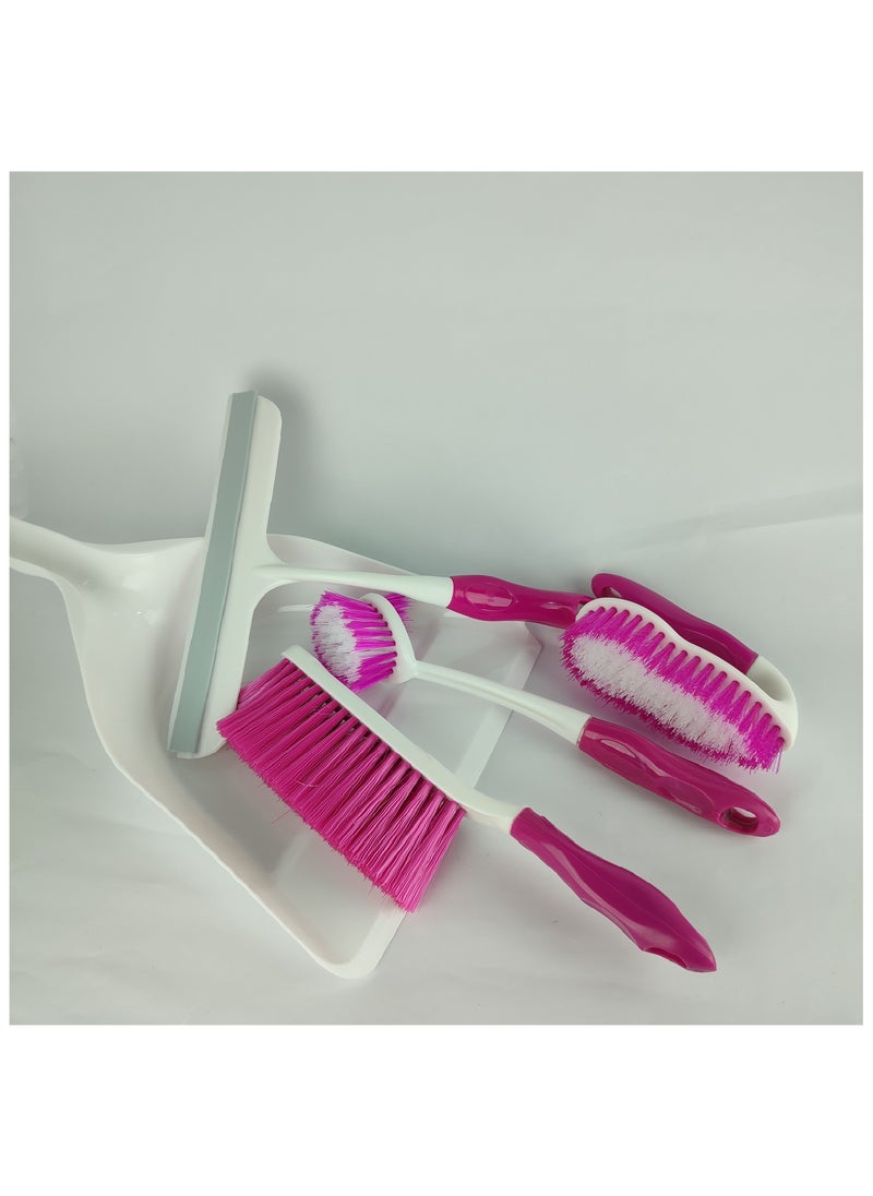 Generic 5-piece broom and brush set  - Image 2
