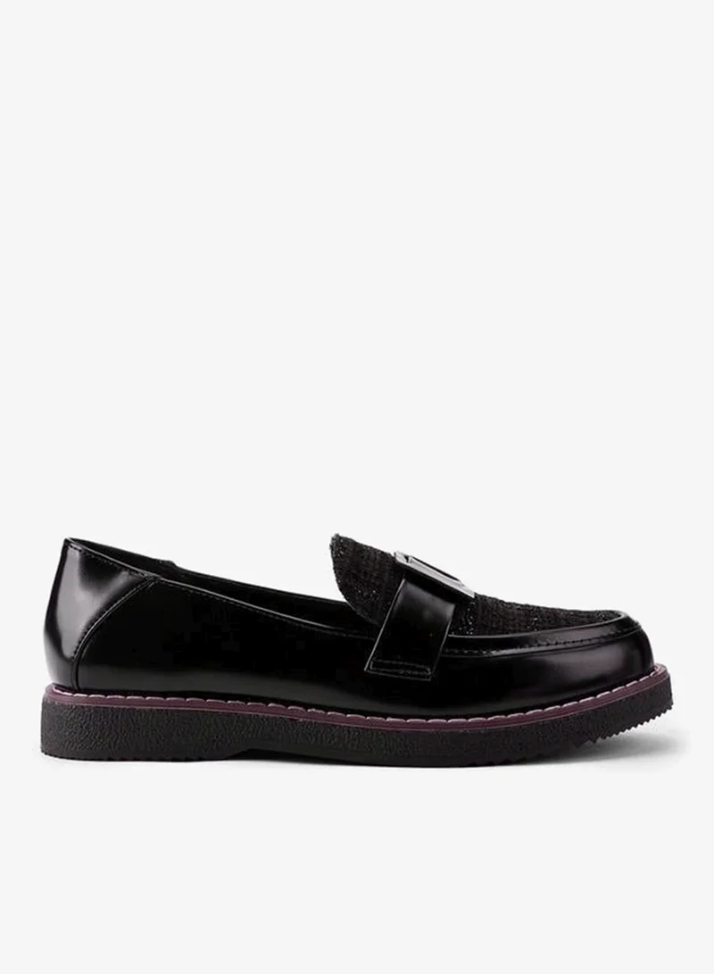 Flora Bella By Shoexpress Flora Bella Buckle Accent Slip-On Loafers