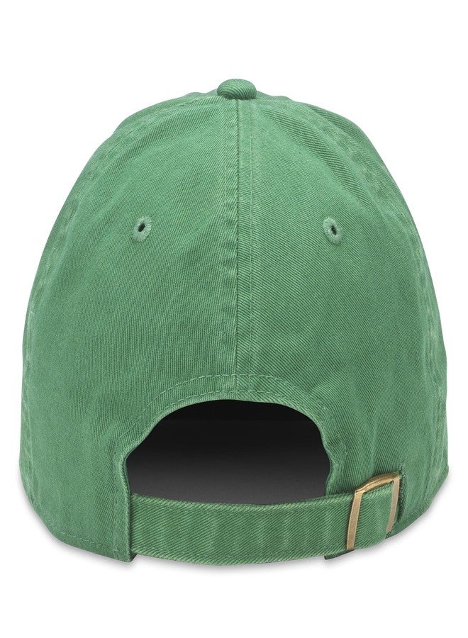 الإبرة الأمريكية قبعة بيسبول عتيقة الطراز من AMERICAN NEEDLE، لون أخضر زمردي (EM001A-PINTO-EMRL) - Image 3