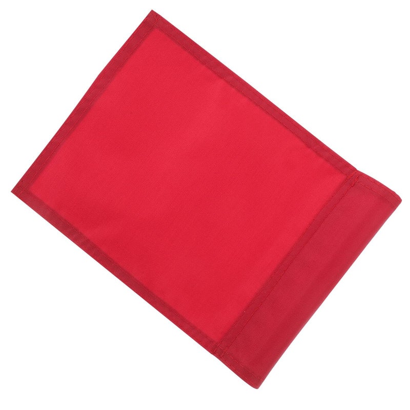 Portable Red Nylon Golf Practice Flag Putting Green Training Aid For Backyard Driving Range - Image 2