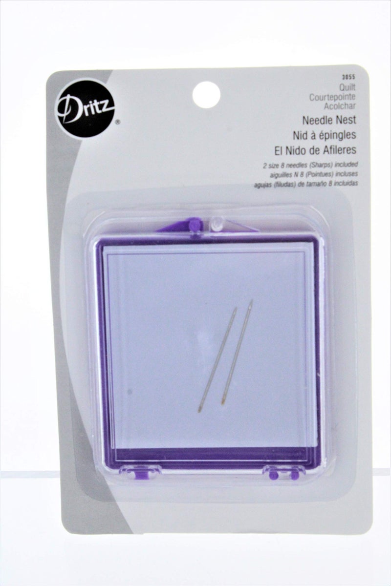 Dritz 3055 Needle Nest Magnetic Case , Purple - Image 1