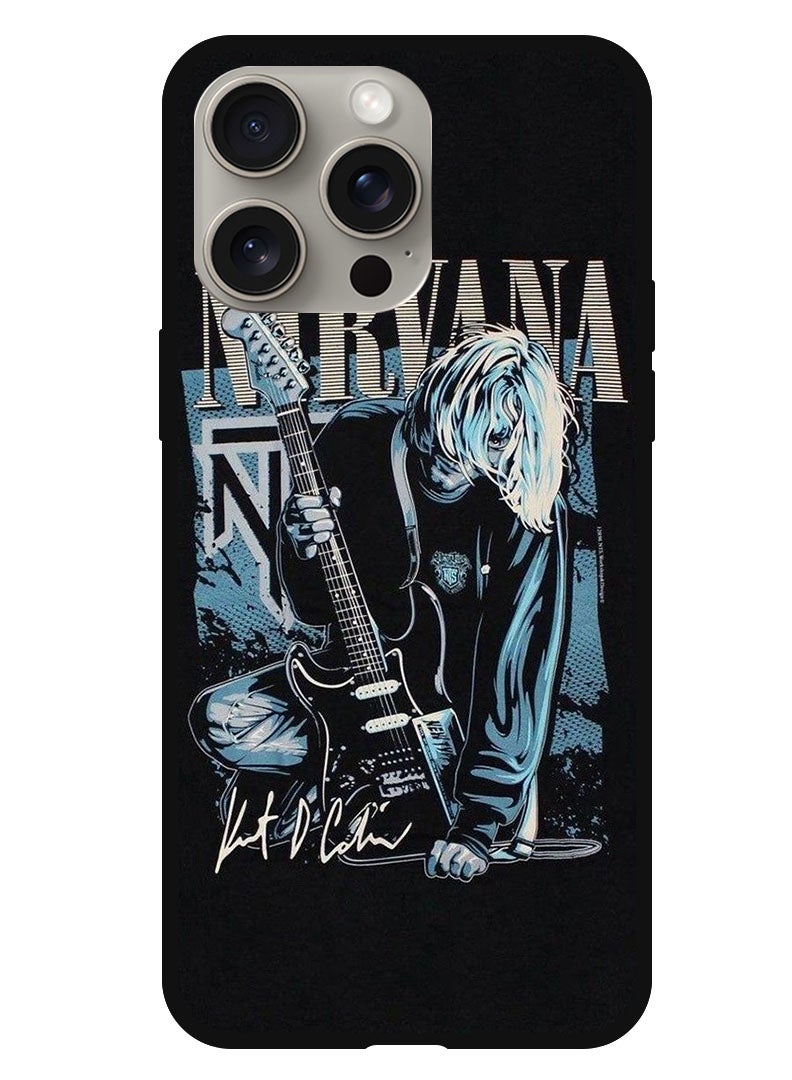 Theodor حافظة واقية مضادة للخدوش وصدمات حماية للآيفون 15 برو ماكس نيرفانا - Image 1