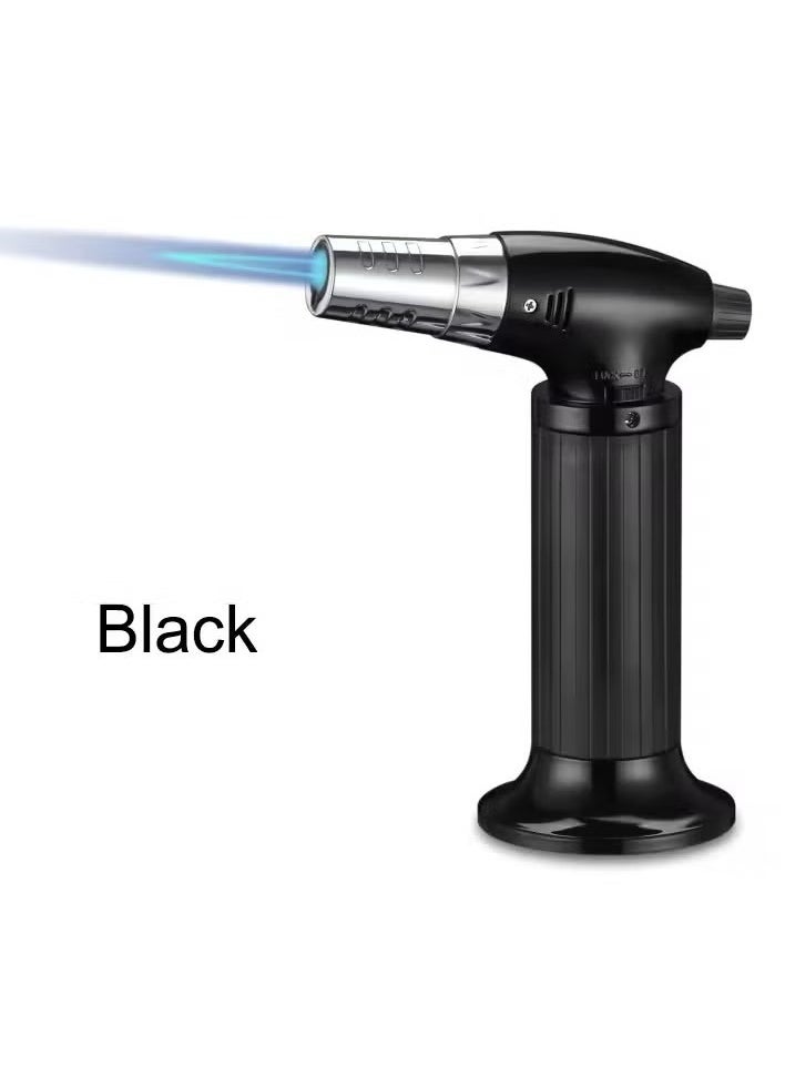 Denx Charcoal Starter Torch Lighter Black/Silver - Image 2