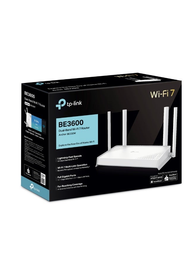 Tp-link Tl BE3600 Dual-Band Wi-Fi 7 Router - Image 1