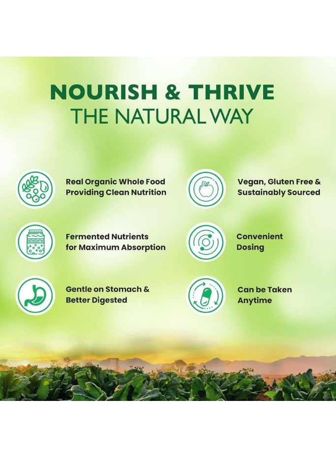 Organic Earth Vitamin D3 + K2 – 60 Capsules, Bone Strength & Immune Support Formula - Image 2