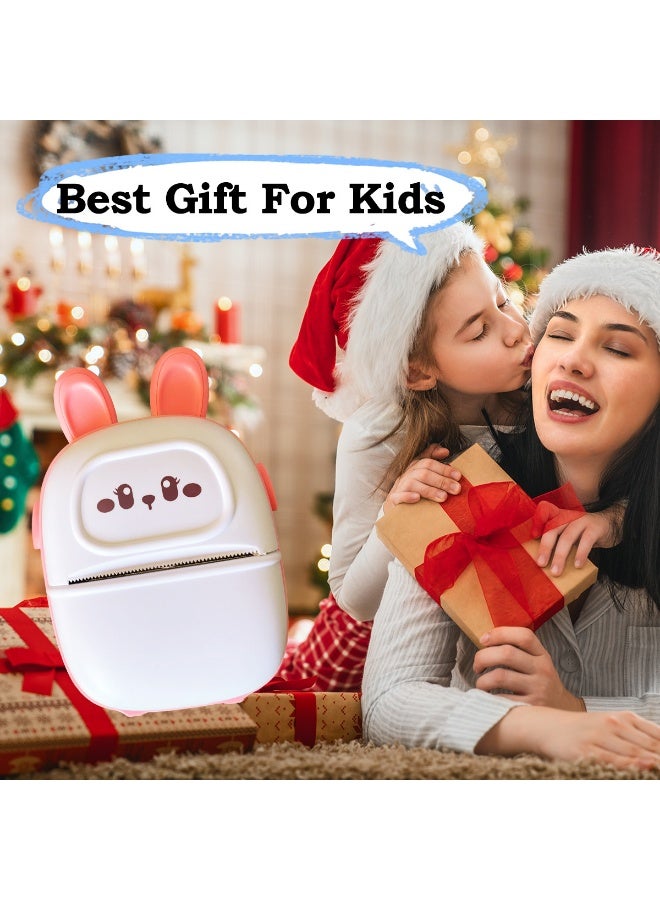 Mini Portable Thermal Printer – Ink-Free Bluetooth Label & Photo Printer for Students, Study Notes, and Creative Printing - Image 4