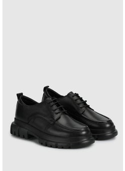 ProvoQ Black Leather Women's Shoes  - Image 2