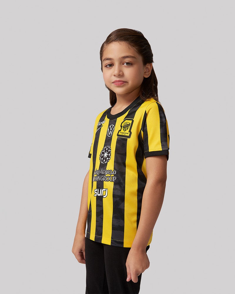 Nike Al Ittihad 25/26 Kids Home Jersey - Image 4