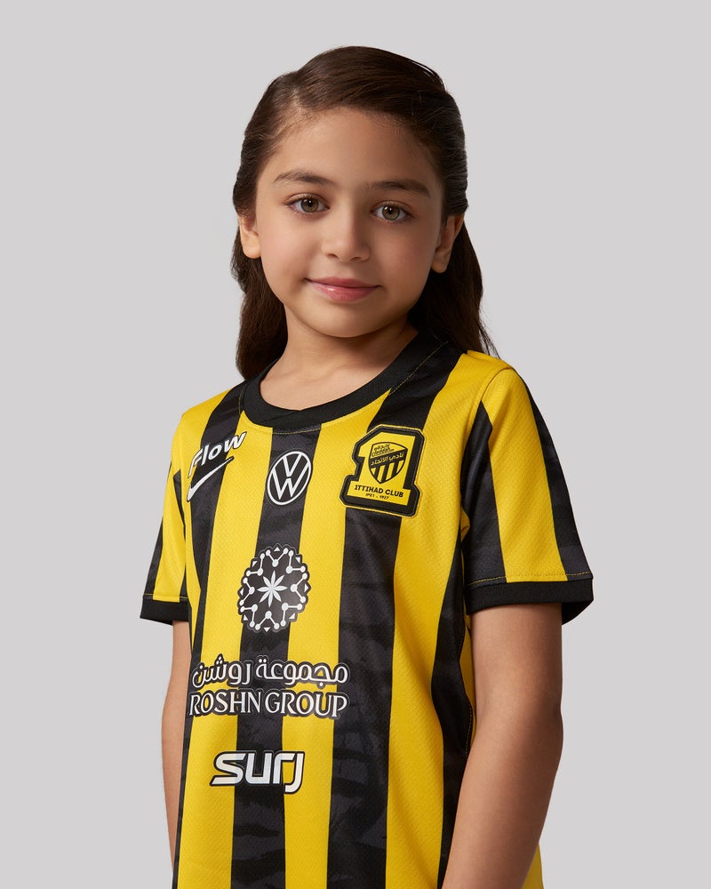 Nike Al Ittihad 25/26 Kids Home Jersey - Image 2