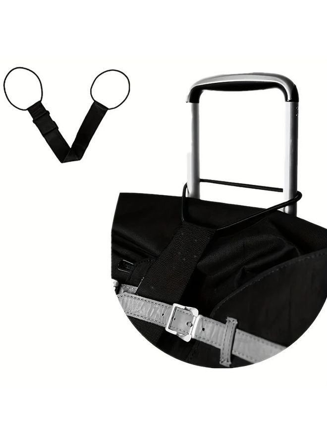 Mixed Colors Adjustable Nylon Luggage Strap Secure Travel Suitcase Bag Utility Hook - Image 3