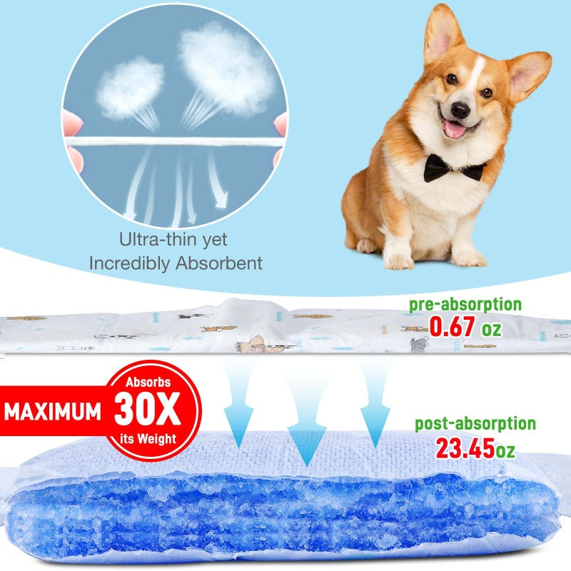 SKYLion Dog Diapers Male Disposable Super Absorbent, 50 Count, Male Dog Wraps Leak Proof, Ultra Dry & Breathable, Small - Image 2