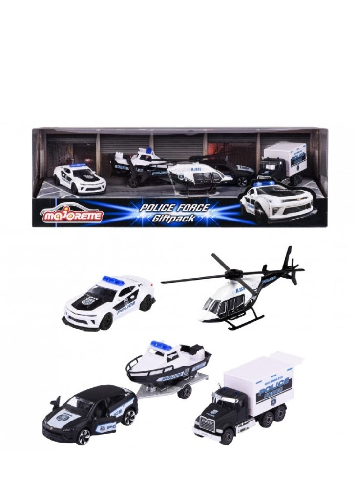 Majorette Majorette Police Force Cars Giftpack 4pcs  - Image 1