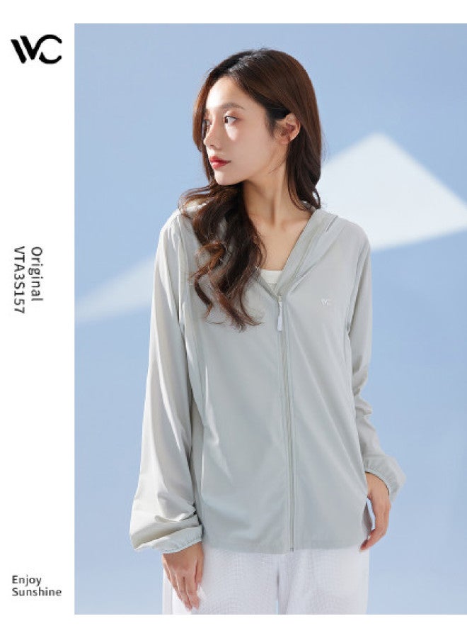 VVC أفضل مبيع لحماية الشمس في الهواء الطلق】عباءة رياضية أنيقة بغطاء رأس بأكمام طويلة للنساء - ملابس خارجية مقللة للوزن - Image 1