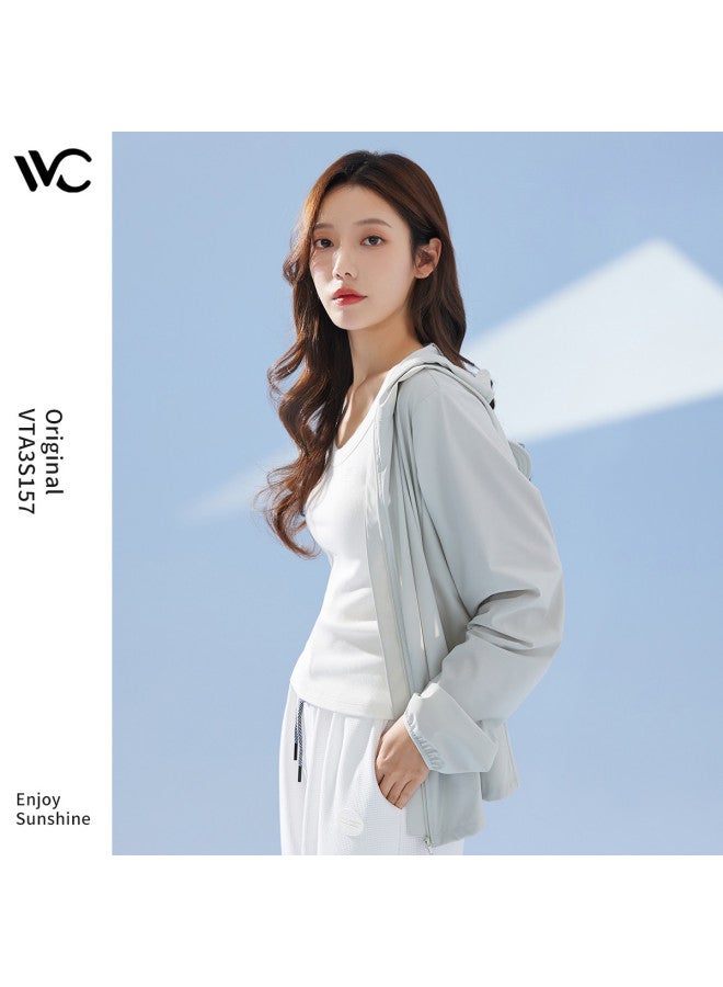 VVC أفضل مبيع لحماية الشمس في الهواء الطلق】عباءة رياضية أنيقة بغطاء رأس بأكمام طويلة للنساء - ملابس خارجية مقللة للوزن - Image 5