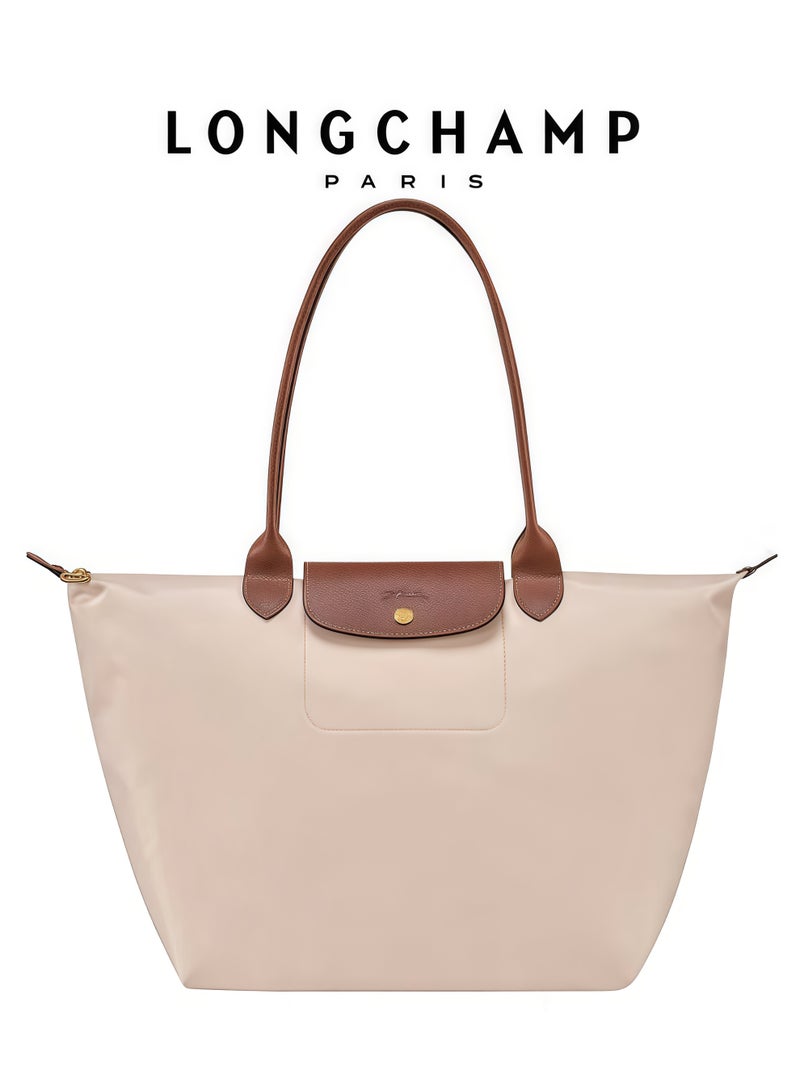 Longchamp Medium Tote Bag for Women, Foldable Bag With Zipper Shoulder Bag, Handbag for Travel, Work - Image 1