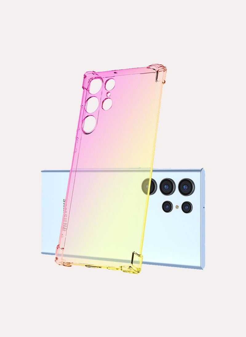 Samsung Galaxy S23 ULTRA Case Cover, Flexible TPU Soft Edge Protector,Soft Silicone Shockproof Anti-Scratch Protective Bumper Case Corner for Samsung Galaxy S23 ULTRA - Image 1