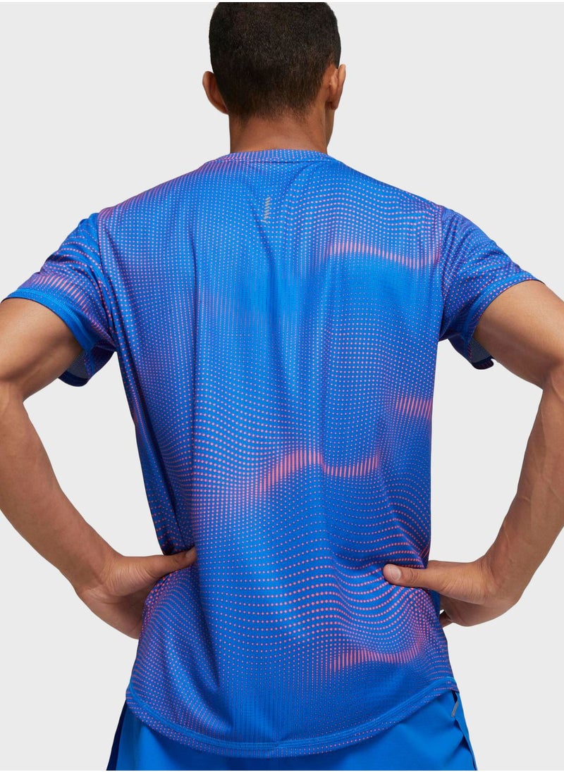 PUMA - Run Favorite Aop T-Shirt - Image 1