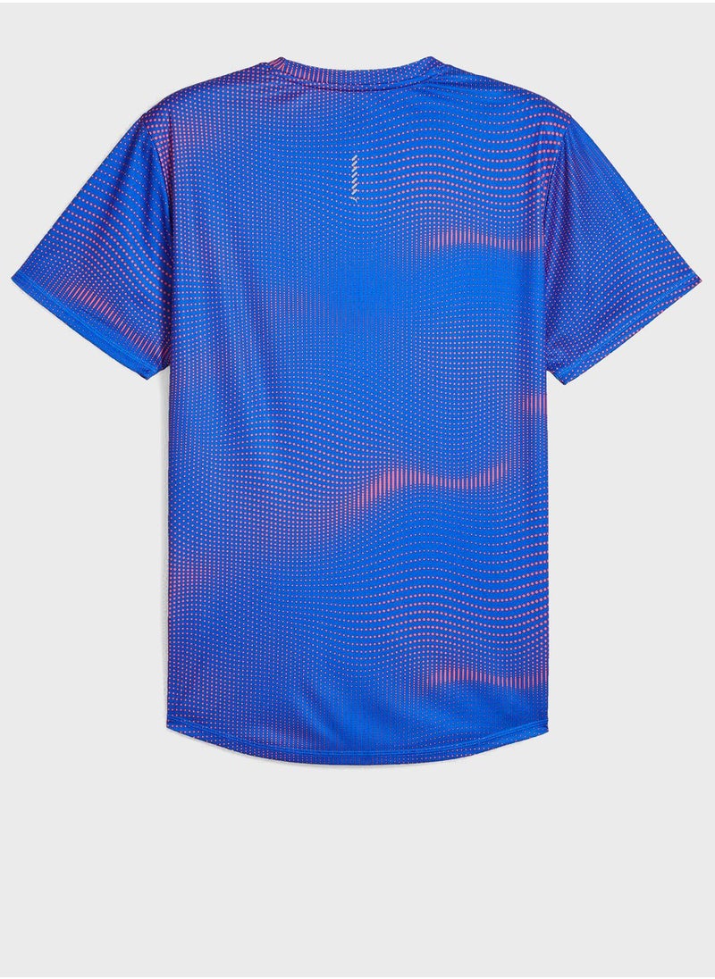 PUMA - Run Favorite Aop T-Shirt - Image 1