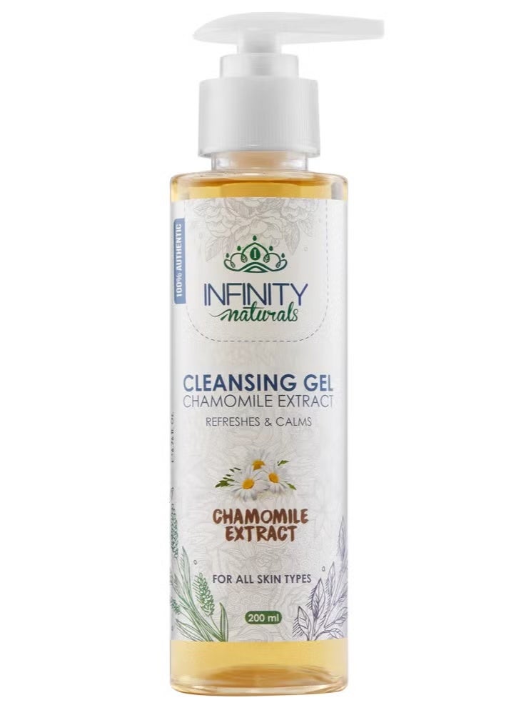 إينفينيتي إنفينيتي ناتشورالز جل التنظيف بخلاصة البابونج لجميع أنواع البشرة 200 مل