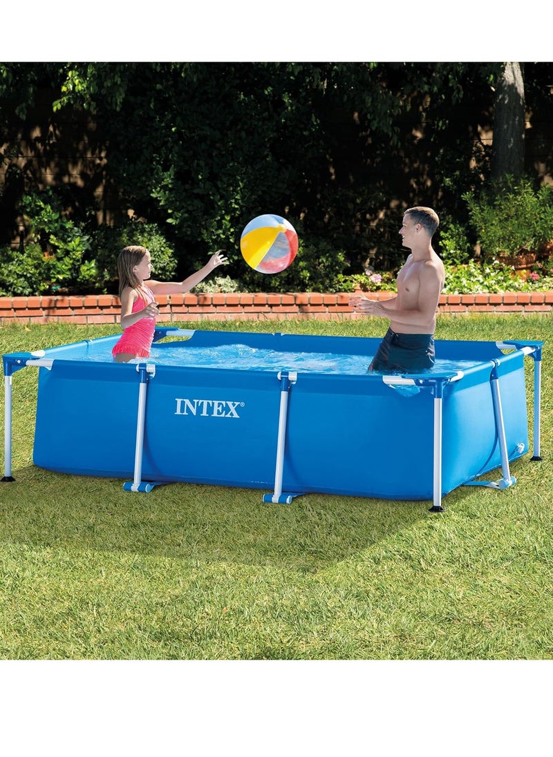INTEX - Rectangular Metal Frame Pool - 28271 Multi Color - Image 1