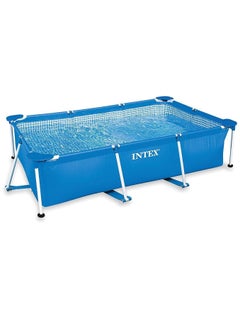 Rectangular Metal Frame Pool - 28271 Multi Color