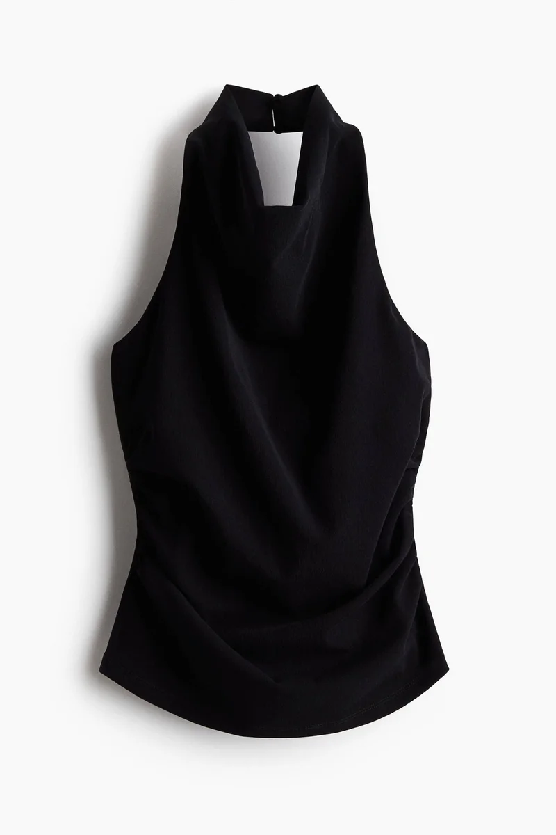 H&M Draped halterneck top