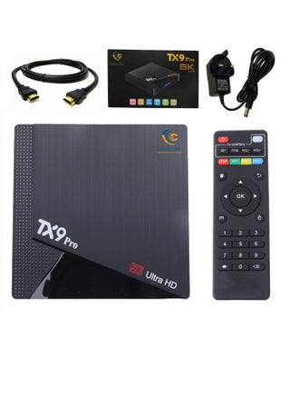 DIGI CORE TX9 Pro 6K UHD Android TV Streaming Device Remote