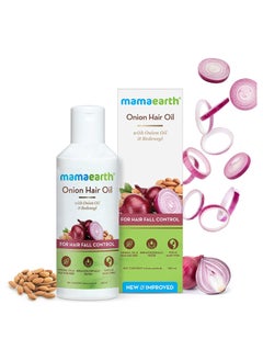 Mamaearth Mamaearth Onion Hair Oil for Hair Growth & Hair Fall Control with Redensyl 150ml  - Image 2