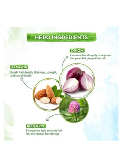 Mamaearth Mamaearth Onion Hair Oil for Hair Growth & Hair Fall Control with Redensyl 150ml  - Image 4