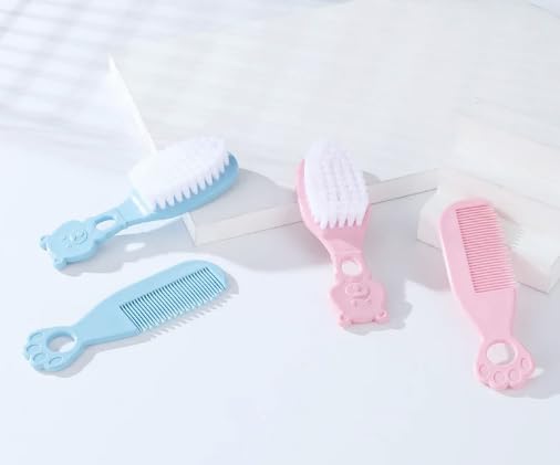 Trendy PROFESSIONAL PACK OF 1 BABY COMB AND BRUSH SET  - Image 4