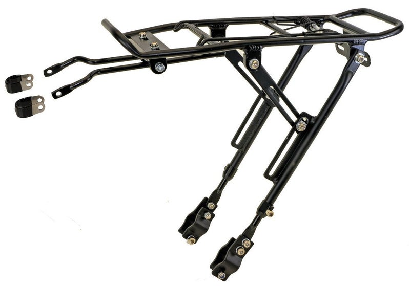 M-Wave M-Wave 440174 One-4-All Luggage Rack  20-29-Inch  Aluminium  Black