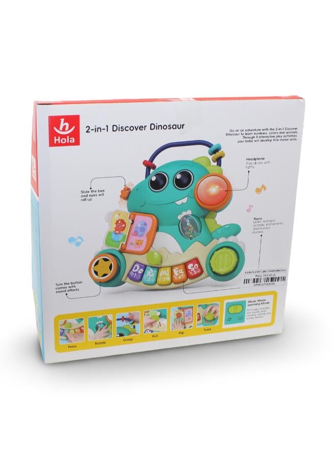 هولا مرحباً، جهاز 2 في 1 لاكتشاف الديناصورات - Image 3