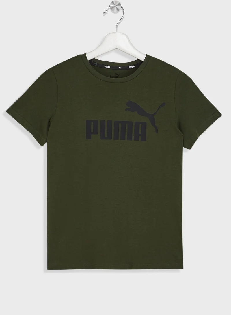 PUMA Kids Essential Logo T-Shirt