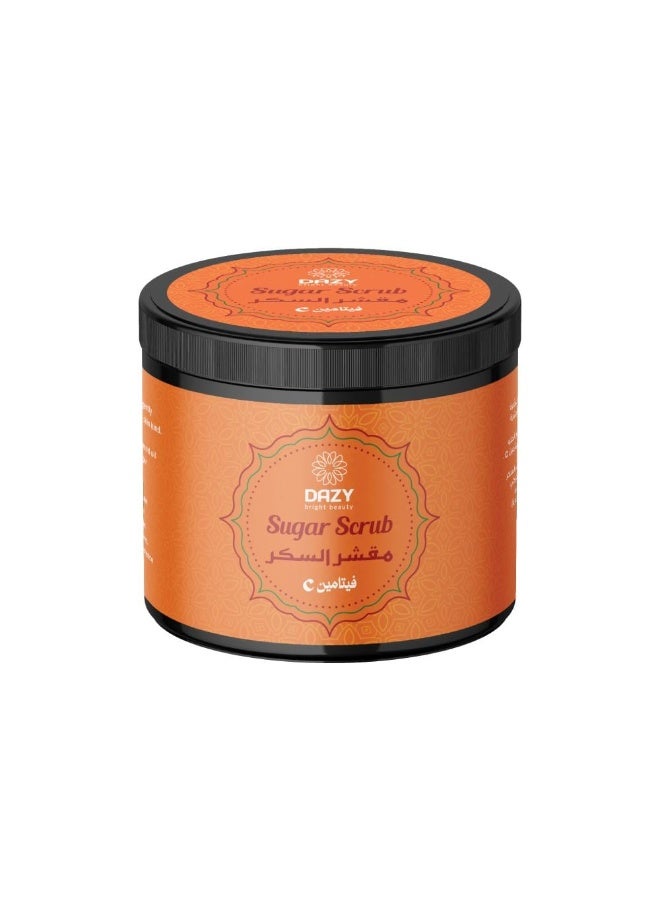 Dazy Vitamin C Sugar Scrub 500g for Smoother-Looking Skin