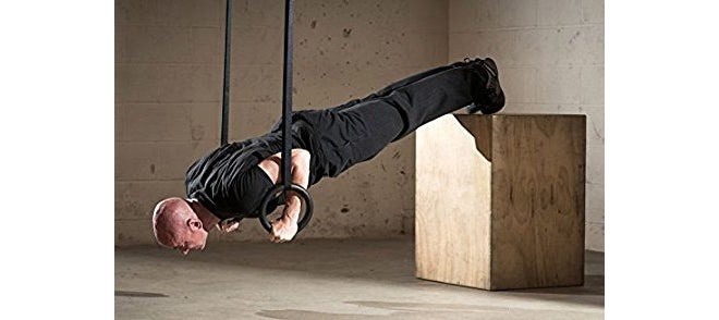 Cougar Suspension Gymnastic Rings, Olympic Gym Rings with Heavy Duty Adjustable Straps for Gym, Cross Training, Strength Training, Pull Ups and Dips for Men/Women - Image 2