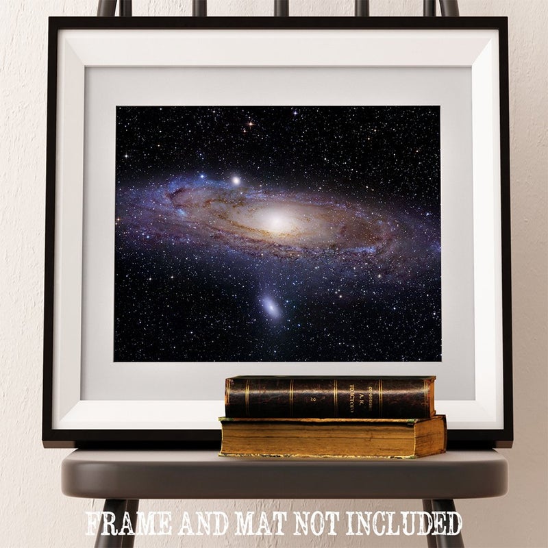 Make Em Laugh Astronomy Poster - The Milky Way Galaxy - 11x14 Unframed Art Print - Vintage Posters for Dark Academia  Space Poster for Astronomers and Space Exploration Enthusiasts  Astronomy Decor - Image 2