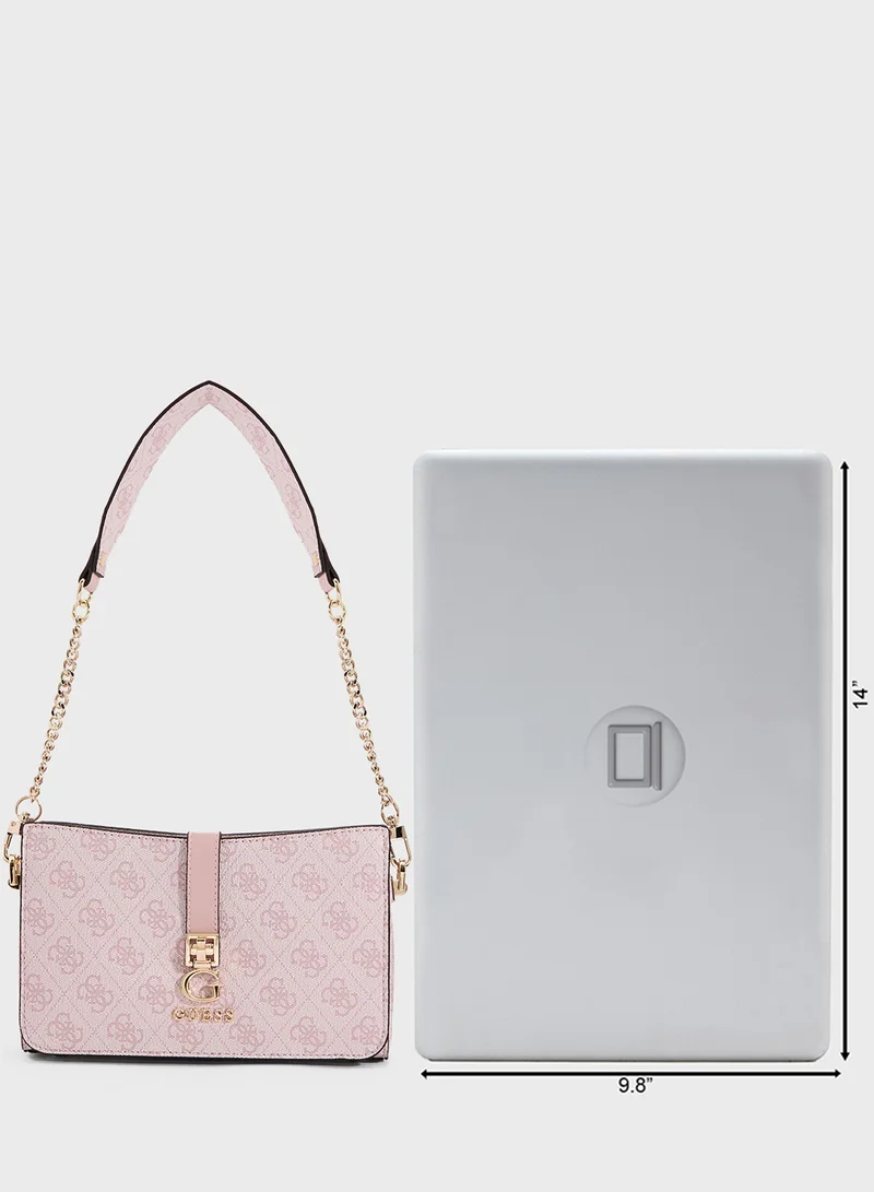 جس Zamira Top Zip Shoulder Bag