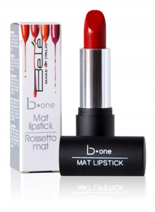 BELÉ MAKE UP ITALIA Belé b.One Mat Lipstick (#1 Rush of Pink) (Made in Italy) - Image 1