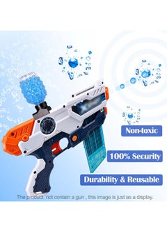 Generic Water Balls Beads Refill Ammo (7-8 mm,1 Pack,12000 Pieces Per Pack),Gel Splater Ball Blaster Bullets Made of Non-Toxic Eco Friendly Water Ball Compatible with Splatter Gall Gun  - Image 5