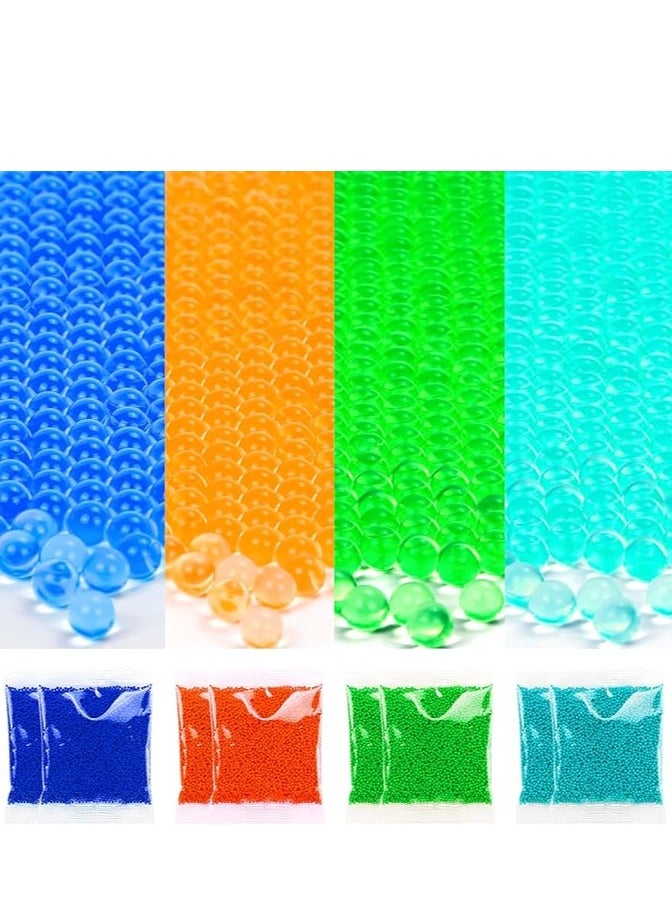 Generic - Water Balls Beads Refill Ammo (7-8 mm,1 Pack,12000 Pieces Per Pack),Gel Splater Ball Blaster Bullets Made of Non-Toxic Eco Friendly Water Ball Compatible with Splatter Gall Gun - Image 1