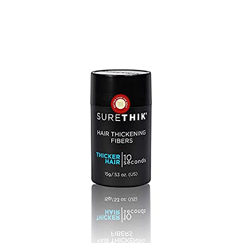 SureThik Hair Thickening Fibers 15g Medium Brown - Image 1