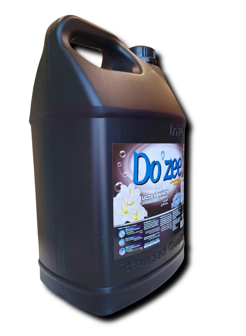 Do'zee Ultra White Liquid Laundry Detergent, 10 Liters - Image 2