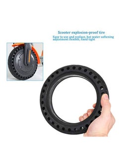 Arabest Electric Scooter Replacement Tires, Rubber Solid Wheel Honeycomb Tire Grip/Friction Non-Slip Tire Tubeless e Scooter Accessories for Xiaomi 8.5 x2 M365/Pro Electric Scooter (2 Pcs 8.5 inch)  - Image 2