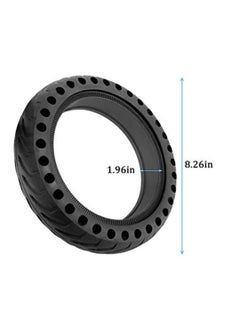 Arabest Electric Scooter Replacement Tires, Rubber Solid Wheel Honeycomb Tire Grip/Friction Non-Slip Tire Tubeless e Scooter Accessories for Xiaomi 8.5 x2 M365/Pro Electric Scooter (2 Pcs 8.5 inch)  - Image 5