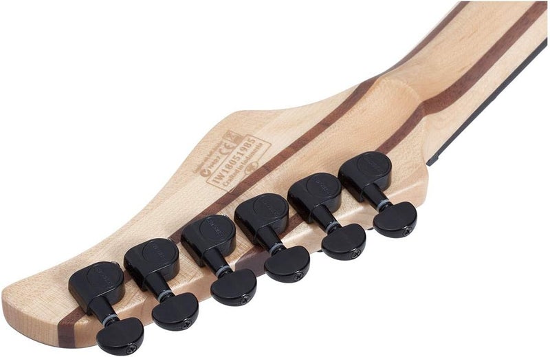 Schecter Reaper-6 Satin Charcoal Burst Electric Guitar - Image 4