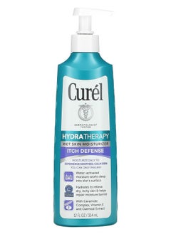 Curel Hydra Therapy Wet Skin Moisturizer Itch Defense 12 fl oz (354 ml) 