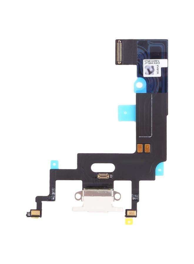 erorex Original Charging Port Flex Cable for iPhone XR (White) - Image 1